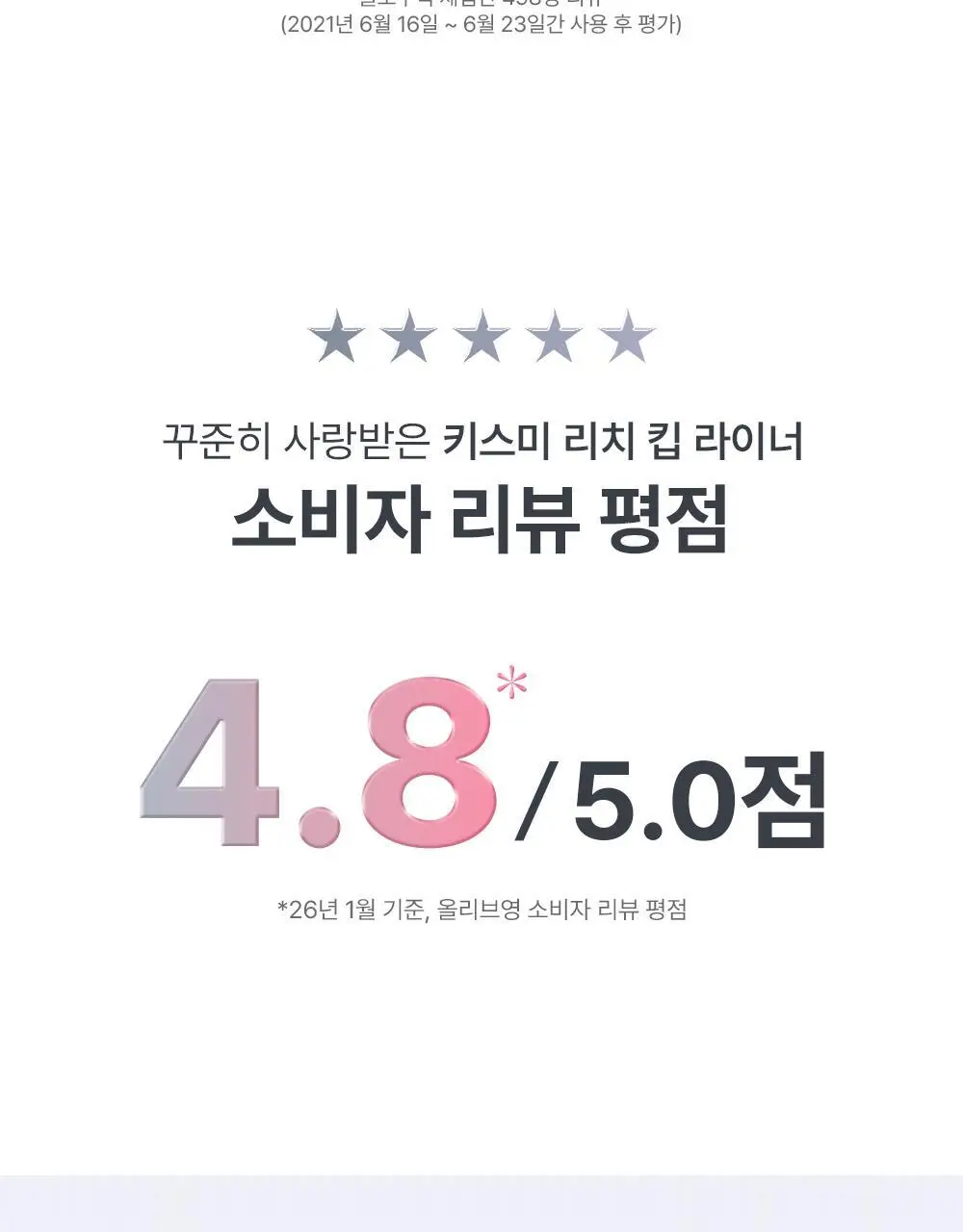 [워터프루프] 키스미 프라임 리퀴드 아이라이너 리치 킵 (5color) 상세페이지 6